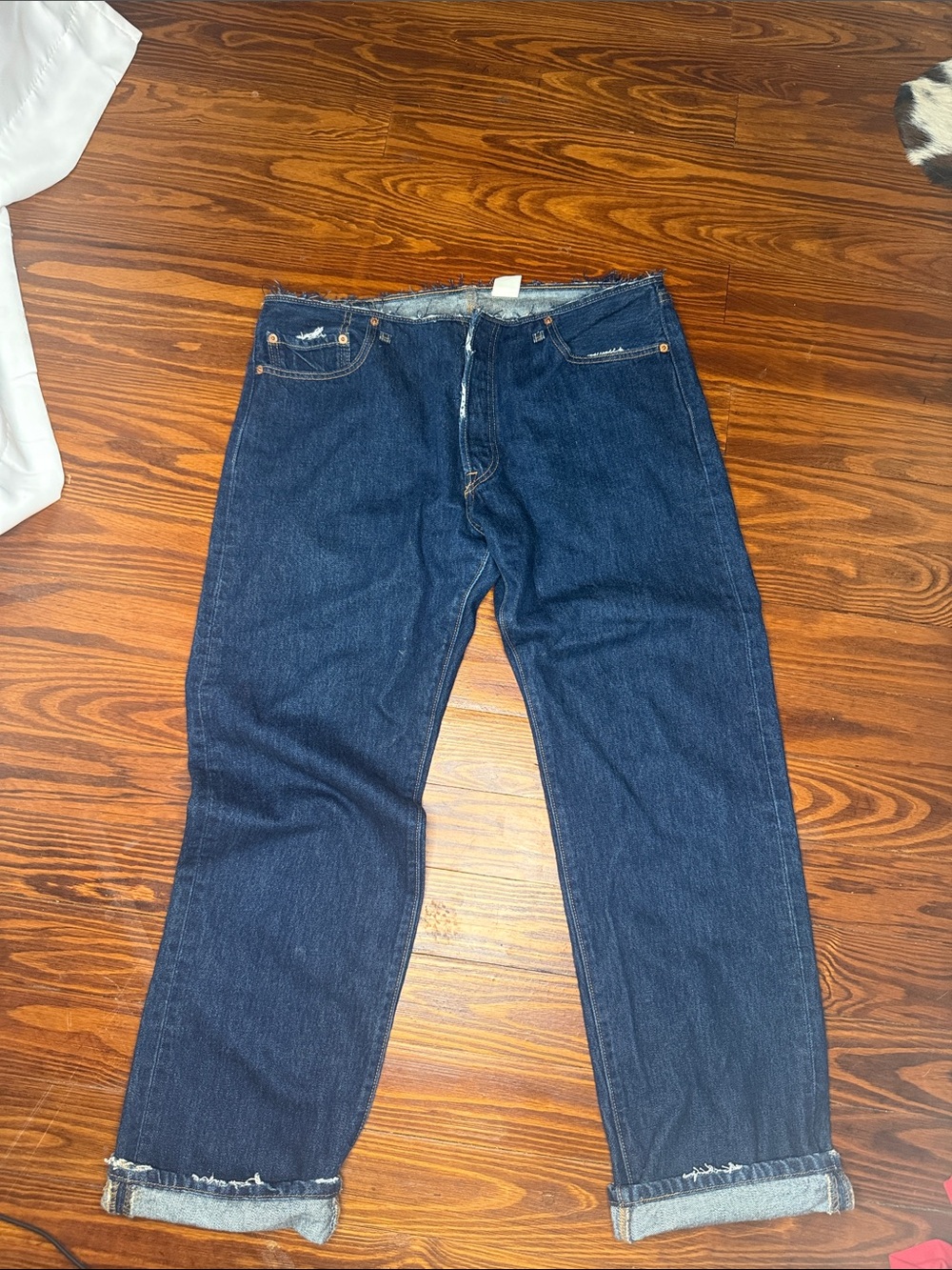 Men's Levi’s Dark Blue Jeans - Classic 501